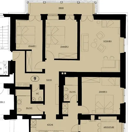 Belmont- Haus Apartamento Arosa